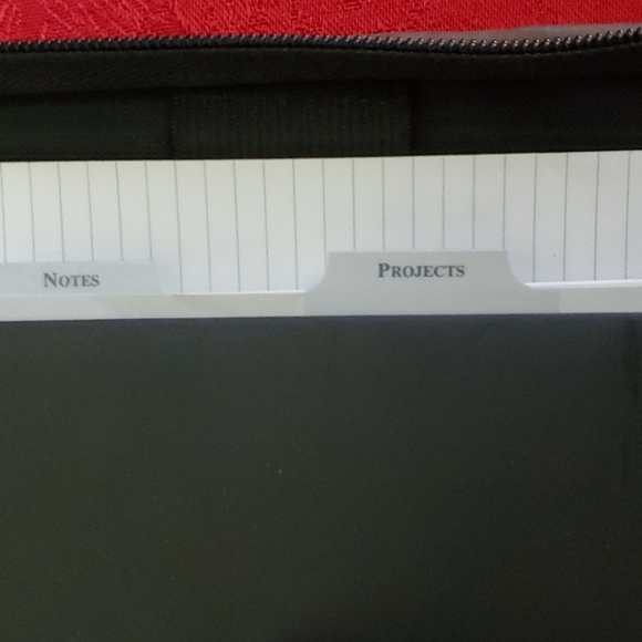 Leather Project Binder and Expanding file. - Picture 3 of 11